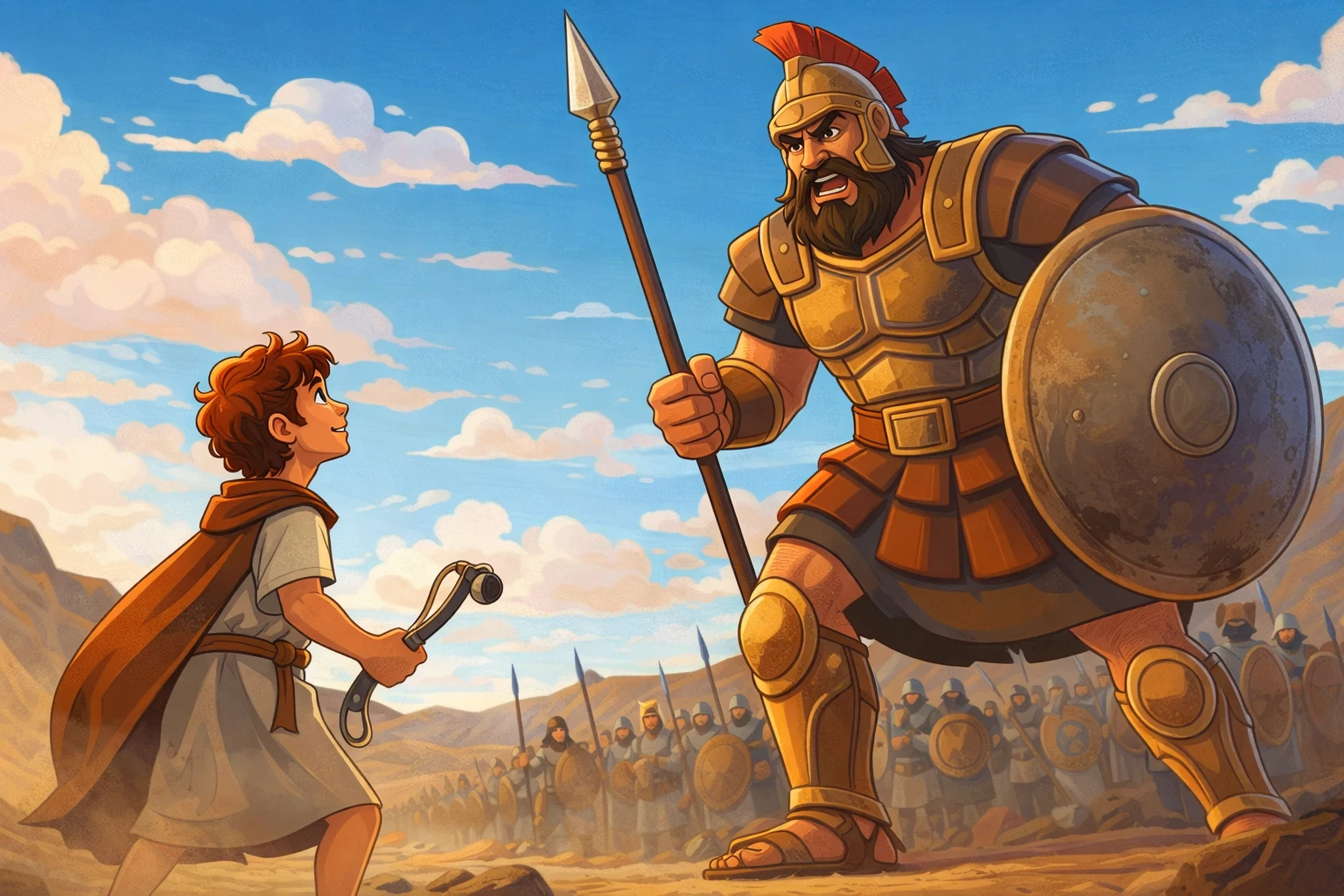 David and Goliath