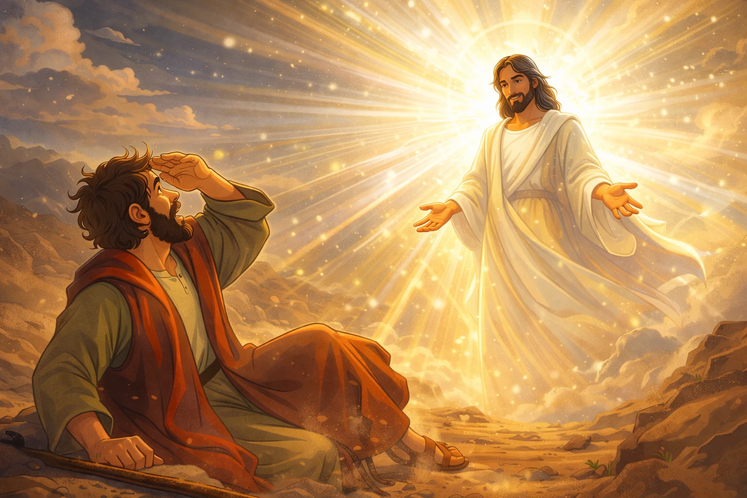 Paul writes letters to the churches